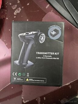 4kanalovy RC vysielač