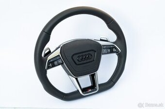 AUDI VOLANT - SPORTOVY S LOGOM S + AIRBAG + PADLA