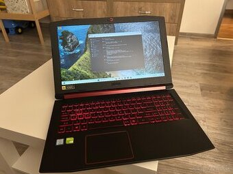 Herný Acer Nitro 5 s 15,6"Fhd lcd,i5,12gb ram,SSD+HDD,MX150