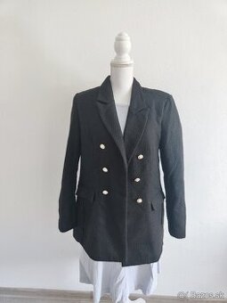 čierne sako, čierne šaty - 1