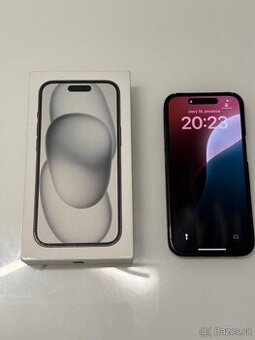 iPhone 15 | 91 % batéria | TOP STAV |