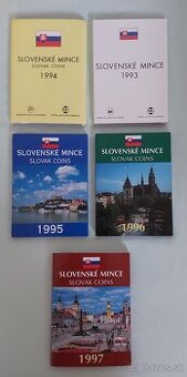 SADY SLOVENSKÝCH MINCÍ ROKY 1993-1997