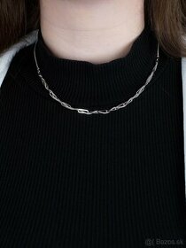 Valentínsky darček pre ženu - Dámsky strieborný náhrdelník - 1