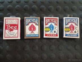 Francúzske karty, poker , žolikové bicycle, bee