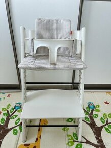 Stokke Tripp Trapp detská rastúca stolička + babyset +vankus