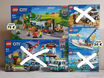 Nové zapečatené sety LEGO City