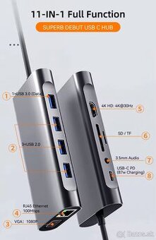 USB C HUB 11v1
