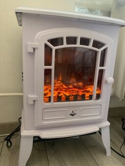✅Elektrický krb s vyhrievaním ventilátora a ohňom 2000W