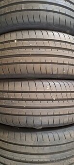 Predám 4ks jazdené letné 225/45r18-91Y Good Year