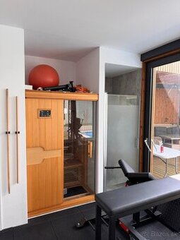Infrasauna pre 2 osoby (karbónové panely, hemlock)