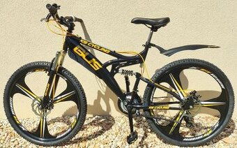 Celoodprúžený horský bicykel lúčové kolesá