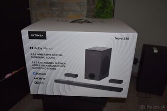 Soundbar Ultimea Nova S80 5.1.2-kanálový, 520 W