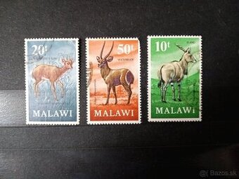 Poštové známky č.463 - Malawi - antilopy