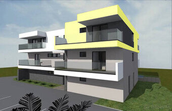 NOVOSTAVBA  Dvojizbový byt 59 m2 s výhľadom na more ZADAR, 