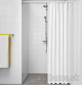 NOVA sprchova tyc so zavesom (bez vrtania) - 1