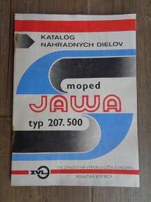 Katalog nahr.dielov JAWA typ 207.500