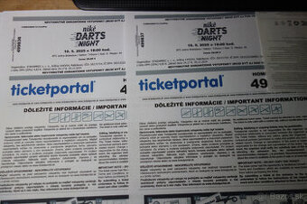 Šípky v Bratislave - Nike Darts Night