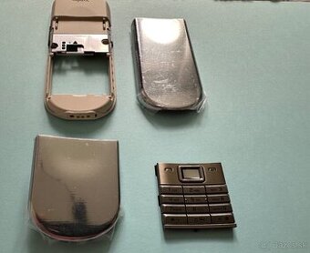 Nokia 8800 sirovco silver kryt