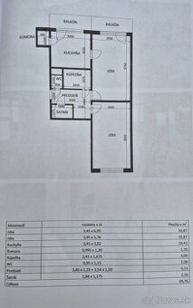 Levice - 2 izbový byt na predaj- dobrá lokalita