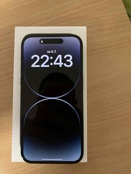 IPHONE 14 PRO SPACE BLACK 128GB VEĽMI PEKNÝ STAV