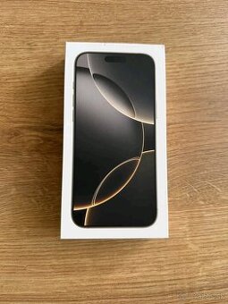 Predám iphone 16pro max 512gb