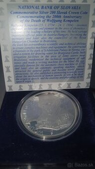 200 SK - k 200. výročiu úmrtia Wolfganga Kempelena