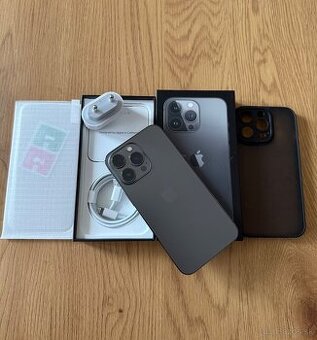 iPhone 13 Pro 256 gb Graphite v záruke + príslušenstvo