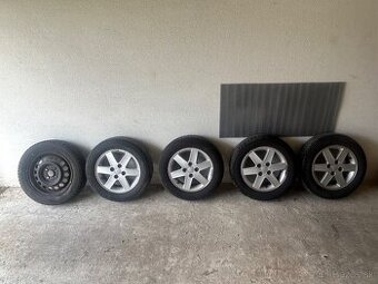 R14 Disky na letných pneu + rezerva na zimnej