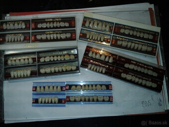 Zubné garnitúry Polident,Planustar,Acry rock,Artic 6,Mifam