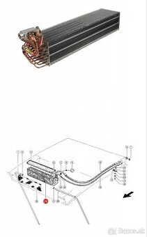 Predám chladič klimatizácie Claas lexion 460