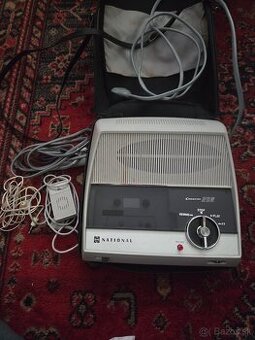 National kazetový prehrávač aj nahrávač retro made in Japan