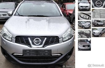 Nissan Qashqai 2.0 2013 predám MOTOR MR20, NÁRAZNÍK,  SVETLO