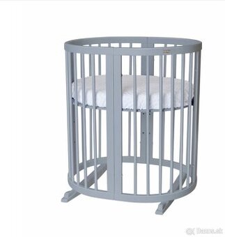 Detská rastúca postieľka + kompletná výbava