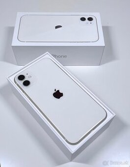iPhone 11 White BATERIE 100% TOP