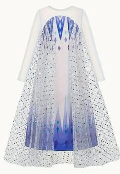 Šaty kostým Elza Frozen Ľadové kráľovstvo aj doplnky