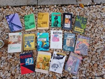 Krimi, romány , scifi rôzne staré knižky