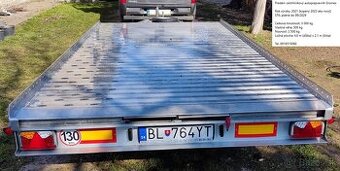 Predám celohliníkový autoprepravník Gromex