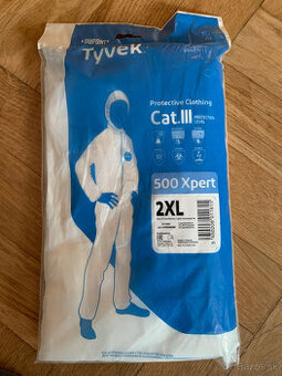 Predám ochranný oblek DuPont Tyvek 500 Xpert, veľ. XXL