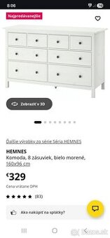 Komoda hemnes