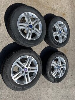 Ford ORIGINAL disky 16 5x108 + pneu 215/60 R16 - 1