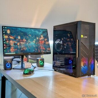 Herný PC so zárukou • i5 9400F • GTX 1660 Ti 6G • 16G
