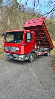 Man TGL 8.180 trojstranný sklápač, vyklápač - 1