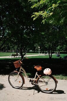 Retro Bicykel GOETZE ECO 26"/28" + prilba + zámok na bicyk