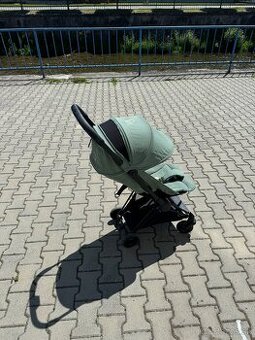 CYBEX Kočík Coya Matt Black Leaf Green Platinum