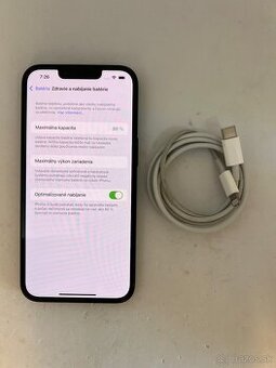 IPHONE 14 MIDNIGHT 128GB ZÁRUKA - VEĽMI PEKNÝ STAV