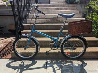 Predám bicykel Compagnolo skladačka(nové brzdy,reťaz,pneumat