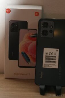Xiaomi Redmi Note 12 4G - 4/128 GB, Onyx Gray