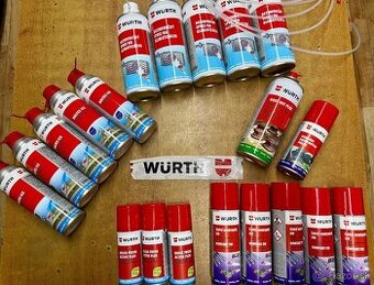 Dielenska chémia spreje WURTH