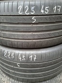 225/45 R17 CONTINENTAL 2ks letne