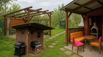 Pozemok s chatkou, Michalovce – 400 m², elektrina, studňa